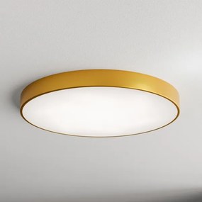 Plafonieră LED CLEO 96W 230V 4000K, Ø 80 cm, auriu