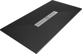 Mexen Toro cadă de duș dreptunghiulară SMC 200 x 90 cm, neagră - 43709020