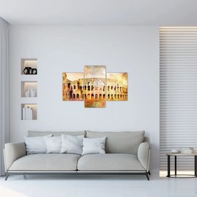 Tablou - Pictură digitală, Colosseum, Roma, Italia (90x60 cm)