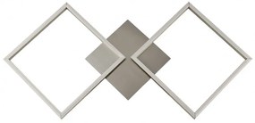 Aplica LED lumina ambientala Wall Art 2lt Square 2912SS SRT