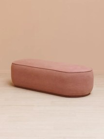 Bancheta roz, din lemn de mesteacan, Marsala