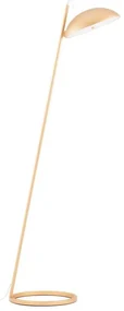 Lampadar, lampa de podea LED Flute auriu