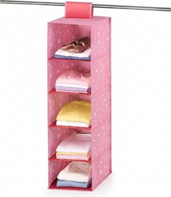 Organizator suspendat de dulap STELLA 95 cm, roz