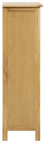 Dulap de vinuri, 56 x 32 x 110 cm, lemn masiv de stejar Maro, 2, 35