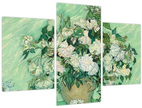 Tablou - Vincent van Gogh, Roses, reproducere (90x60 cm)