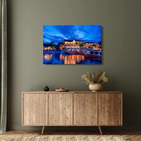 Tablou - Orașul de noapte Hoi An, Vietnam (90x60 cm)