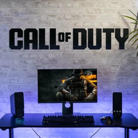 DUBLEZ | Logo din lemn pentru perete - Call of Duty