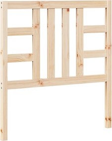 vidaXL Tăblie de pat, 96x4x100 cm, lemn masiv de pin