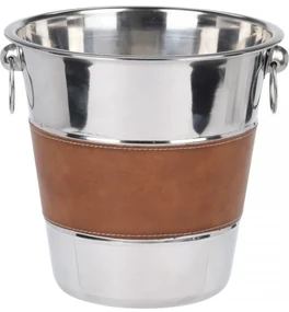 Frapiera Excellent Leather, inox, 21 x 21 cm