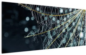 Tablou - Floare cu pânză de pâianjen (120x50 cm)