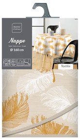 Față de masă lavabilă ø 160 cm Sarina – douceur d'intérieur