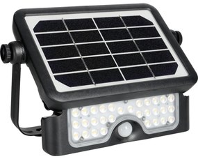 Proiector LED solar cu senzor LED/5W/3,7V 4000K IP65 3000 mAh