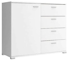Expedo Comodă KIKI 100, 100/85/40, culoarea albă