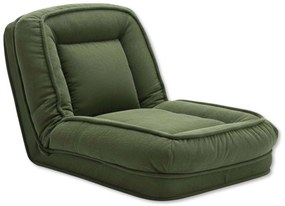 Fotoliu de relaxare reglabil LAZY SOFA, verde