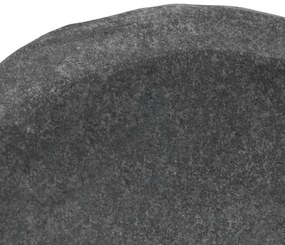 Chiuveta de baie din piatra de rau, 60-70 cm, ovala