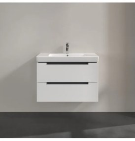 Dulap baza suspendat, Villeroy&amp;Boch Subway 2.0, 78.7x44.9x52cm, alb lucios, A69600DH
