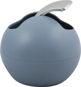 Coș de gunoi albastru deschis din plastic 1 l Bowl Matt – Spirella