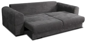 Canapea foarte spaţioasă, gri/gri deschis/bej, GILEN BIG SOFA