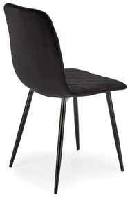 Scaun de bucătărie Sadie, negru