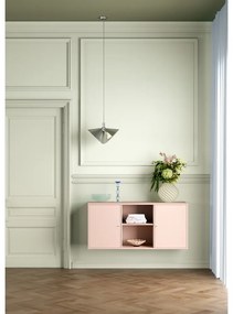 Comodă roz-deschis suspendată 133x61x42 cm Mistral – Hammel Furniture