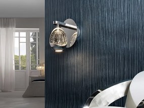 Aplica de perete design modern ROCIO, crom