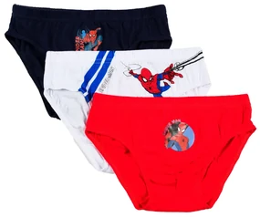 Omul Păianjen Action lenjerie de corp pentru copii, pantalon 3 bucăți/pachet 5 - 6 ani / 110 - 116 cm