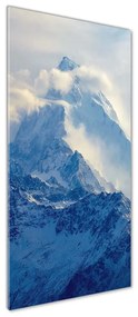 Tablou pe sticlă acrilică Vârf muntelui