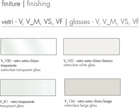 Masa fixa eleganta design LUX BLADE 300x120cm