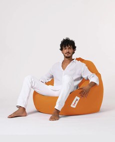 Fotoliu puf pentru grădină Premium XXL - Orange