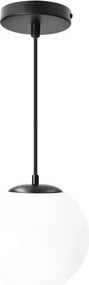 BRILAGI - Lustră suspendată pe cablu POLOS 1xE27/40W/230V Ø 20 cm neagră