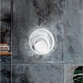 Ideal Lux - Aplică de perete OZ LED dimmabilă, 28W/230V, CRI 90, albă