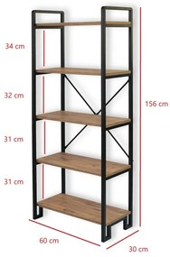 Raft Abel Black and Atlantic Pine