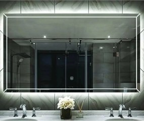 Oglinda cu iluminare si dezaburire Fluminia Palladio 90 cm