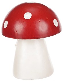 Ciupercă toadstool mică, plastic, h. 8 cm