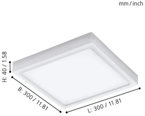 Eglo 98172 - Lampă LED reglabilă pentru exterior ARGOLIS-C LED/22W/230V BT IP44