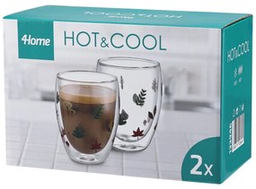Pahare termo 4Home Autumn Hot&Cool 350 ml, 2 buc.