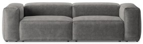 Canapea 3 locuri Bergamo velur reiat L264 cm