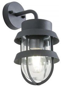 Lampă de perete de exterior Redo 9498 CLAUT 1xE27/42W/230V IP65 antracit