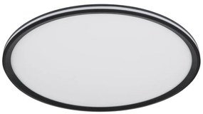 Plafoniera LED design modern Belissa negru, opal 50cm