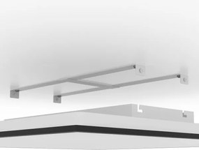 Eglo MORADILLO-Z 901507-LED, panou LED aplicat RGBW, dimabil, LED/33W/230V, 60x60cm, negru