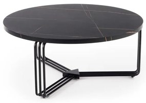 Masa de cafea Antica, neagra