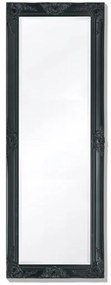 Oglinda verticala in stil baroc 140 x 50 cm negru 1, Negru, 140 x 50 cm