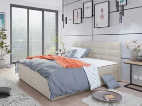 Pat matrimonial Boxspring Sebastian -1 (160x200) (Rico 01). 1059686
