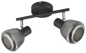 Spot negru ø 10 cm Tarifa – Trio