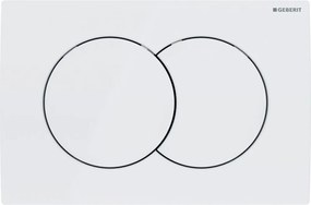 Clapeta de actionare Geberit Delta01 alb alpin