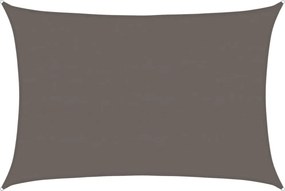 vidaXL Pânză parasolar, antracit, 5x7 m, HDPE, 160 g/m²