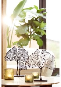 Statuetă din metal (înălțime 48 cm) Leaf – Light &amp; Living