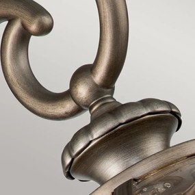 Kichler KL-HALLERON-2M-BU - Aplica de perete pentru exterior HALLERON, 3xE14/40W/230V, IP44