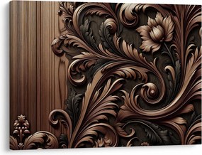 Tablou - Model din lemn (70x50 cm)