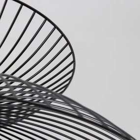 Brilagi - Lustră LED pe cablu CERIA WIRE, 1xE27/40W/230V, Ø 60 cm, neagră